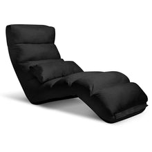 Load image into Gallery viewer, Artiss Adjustable Lounge Sofa Chair - Black